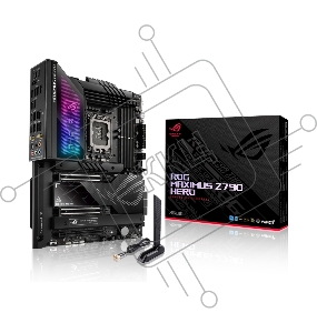 Материнская плата ASUS ROG MAXIMUS Z790 HERO Soc-1700 Intel Z790 4xDDR5 ATX AC`97 8ch(7.1) 2.5Gg RAID+HDMI