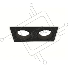 Комплект встраиваемого светильника Ambrella light XC6526002 SBK черный песок MR16 GU5.3 (C6526, N6111)