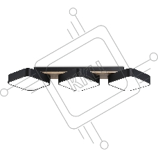 Светильник Ambrella light FL4878/3 BK/WD черный/дерево 54W 3000-6000K 680*200*70 (без ПДУ)