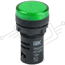 Арматура светосигнальная AD-22DS 24В AC/DC зел. ИЭК BLS10-ADDS-024-K06