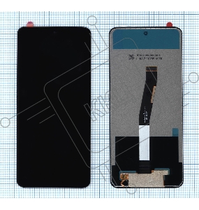 Дисплей для Xiaomi Redmi Note 9S, Redmi Note 9 Pro в сборе с тачскрином (copy) черный