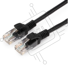 Патч-корд медный UTP Cablexpert PP10-7.5M/BK cat.5e, 7.5м, литой, многожильный, черный