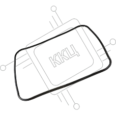 Уплотнитель двери для духовки ELECTROLUX 3577240017, 3577253010, 3577265014, 3577252020,COK702ZN