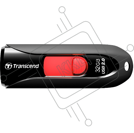 Флеш Диск Transcend 32Gb Jetflash 590 TS32GJF590K USB2.0 черный