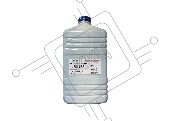 Тонер Cet PK206 OSP0206C-500 голубой бутылка 500гр. для принтера Kyocera Ecosys M6030cdn/6035cidn/6530cdn/P6035cdn