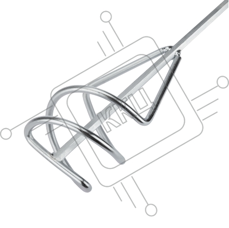 Насадка-миксер 80х400 мм (шестигранный хвостовик) Kranz
