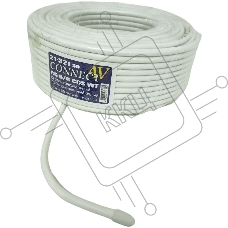 Кабель Premier CONNECT-AV RG-6/U CCS WT 100м. белый (21-321 100)