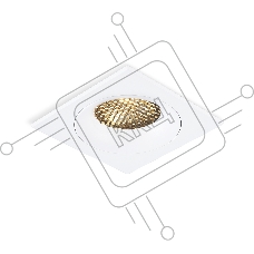 Светильник встраиваемый Ambrella light TN102726 WH белый GU5.3 92*92*23