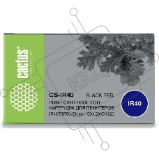 Картридж матричный Cactus CS-IR40 черный/красный (300 000 знаков) для Citizen IR40T/IR50/Citizen CX123/CX120