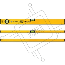 Уровень STABILA 02282 тип 70  400мм, 2 глазка, точность 0.5мм/м