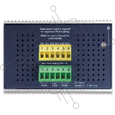 Коммутатор PLANET IGS-6325-8UP2S IP30 DIN-rail Industrial L3 8-Port 10/100/1000T 802.3bt PoE + 2-port 1G/2.5G SFP Full Managed Switch (-40 to 75 C, 8-port 95W PoE++, 802.3bt/PoH/Force modes, dual redundant power input on 48~56VDC terminal block, DIDO, ERPS Ring, 1588 PTP TC, Modbus TCP, ONVIF, Cybersecurity features, Hardware Layer3 OSPFv2 and IPv4/IPv6 Static Routing, supports MQTT, supports 100FX, 1000X and 2.5G SFP)