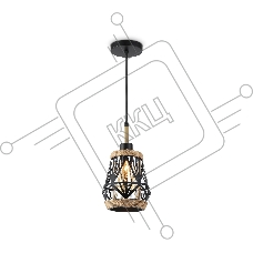 Светильник Ambrella light TR8521 BK/SB черный/бронза E27 max 60W D170*1000