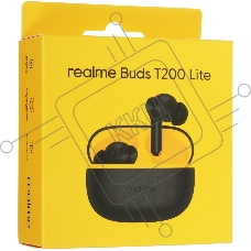 Гарнитура внутриканальные Realme Techlife Buds T200 черный беспроводные bluetooth в ушной раковине (6942729003778)
