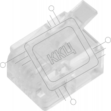 Коннектор медный Lanmaster TWT-PL12-6P4C/100 UTP RJ12 натуральный