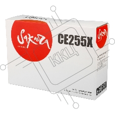 Картридж лазерный Sakura CE255X для HP LaserJet P3015/3015d/3015dn/3015x, черный, 12500 к.