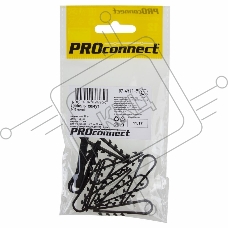Дюбель-хомут PROconnect 5-10, черный, 10 шт.