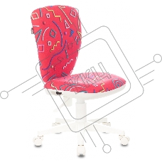 Кресло детское Бюрократ KD-W10 малиновый Sticks 05 крестовина пластик пластик белый