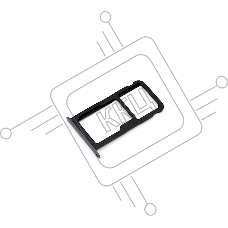 Лоток для SIM-карты Huawei P10 Lite синий
