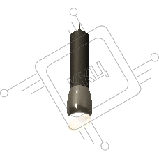 Светильник Ambrella Light XP1123003 DCH/SBK/FR черный хром/черный песок/белый матовый MR16 GU5.3