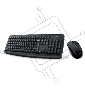 Клавиатура + мышь Genius KM-200 wired kombo / Optical mice, 3 buttons, 1000 DPI / Compatible with Windows® 7, 8, 8.1, 10 / Mac. OS X 10.8 or later / Cable length 1.5m
