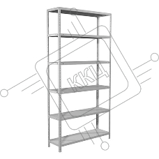 Стеллаж ПРАКТИК MS 200/100x60/6 S24199166602