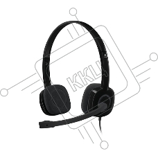 Наушники Logitech Headset H151 Stereo черный