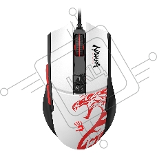 Мышь проводная A4Tech Bloody L65 Max белый, 12000 dpi, USB, кнопки - 7