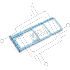 Лоток для SIM-карты Samsung Galaxy A32 (A325F) голубой
