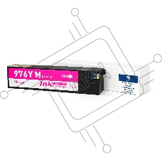 Струйный картридж NVPrint 976YC (NV-L0S30YC) пурпурный для HP PageWide P55250/P57750dw MFP Managed (16000 стр) совместимый