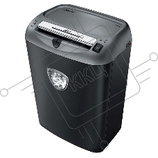 Шредер Fellowes Powershred 75Cs FS-46750 (FS-4675001/FS-4675002){авт., 3.9х50мм, 12лст., 27лтр., уничтожает: скобы, карты, скрепки, CD, селектор кол-ва листов}