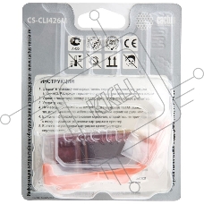 Картридж струйный Cactus CS-CLI426M пурпурный (8,4 мл.) для Canon MG5140/5240/6140/8140/MX884