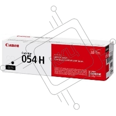 Картридж лазерный CANON 054H BK черный, увеличенной емкости для Canon i-Sensys LBP621Cw, Canon i-Sensys LBP621, Canon i-Sensys LBP623Cdw, Canon i-Sensys LBP623, Canon i-Sensys MF641Cw, Canon i-Sensys MF641, Canon i-Sensys MF643Cdw, Canon i-Sensys MF643, C