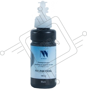 Чернила NV-INK100 универсальные Black на водной основе для аппаратов Сanon/Epson/НР/Lexmark (100ml) Китай