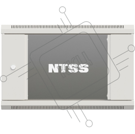 Шкаф коммутационный NTSS Премиум (NTSS-W15U6060GS) настенный 15U 600x600мм пер.дв.стекл 60кг серый IP20 сталь