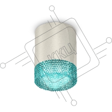 Светильник Ambrella Light XS6305011 PSL/BL серебро полированное/голубой MR16 GU5.3 (C6305, N6153)