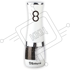 Мельница д/соли и перца Sakura SA-6642W двухстор электр
