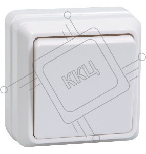 Выключатель  Iek EVO10-K01-10-DC ВС20-1-0-ОБ 1кл 10А откр.уст. ОКТАВА (белый)