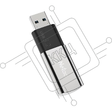 Флеш диск Netac US2 USB3.2 Solid State Flash Drive 128GB,up to 530MB/450MB/s