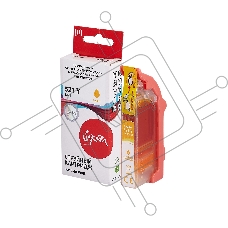 Струйный картридж Sakura 2936B004 (521 Y) для Canon, желтый, 8,4 мл., 530 к.