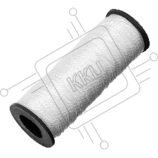 Шнур кручёный капроновый Сибртех 93963 1,5 мм, L 100 м, 45 кгс, на катушке, Россия, белый