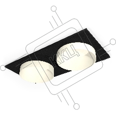 Комплект встраиваемого светильника Ambrella light XC6526020 SBK/SWH черный песок/белый песок MR16 GU5.3 (C6526, N6130)