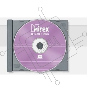 Диск DVD+RW Mirex 4.7 Gb, 4x, Slim Case (1), (1/50)