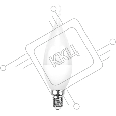 Лампа светодиодная Rexant 604-045 свеча на ветру (CW) 7,5 Вт E14 713 лм 2700 K теплый свет
