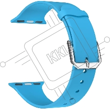 Силиконовый ремешок Lyambda Alcor для Apple Watch 42/44 mm DS-APS08C-44-BL Blue