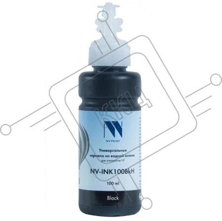 Чернила NV-INK100 Black универсальные на водной основе для аппаратов НР (100 ml) (Китай)