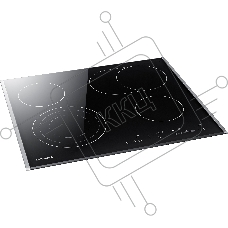 Встраиваемая электрическая панель Samsung NZ64T3536DK/WT 59 x 50.5 x 5.2 см., электронное управление, 15 степеней мощности, автоматическое отключение, защита от детей, блокировка управления, дисплей, 4 конфорки, 2 с зоной расширения, рамка из нержавеющей 