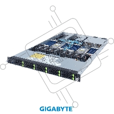 Серверная платформа Gigabyte Rack Server R182-Z93 (rev. A00) Dual AMD EPYC 7002, 8-Channel RDIMM/LRDIMM DDR4 per processor, 32 x DIMMs, 2 x 1Gb/s LAN ports, 10 x 2.5