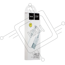 Кабель USB 2.0 hoco X5 бамбук, AM/microBM, белый, 1м