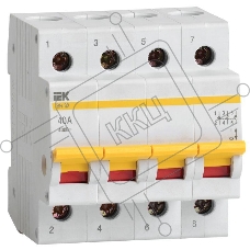 Выключатель нагрузки (мини-рубильник) Iek MNV10-4-040 ВН-32 4Р 40А ИЭК