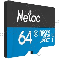 Флеш карта microSDHC 64GB Netac P500 <NT02P500STN-064G-S>  (без SD адаптера) 80MB/s